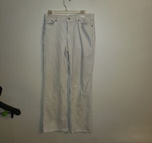 Chaps Cream Corduroy Pants
